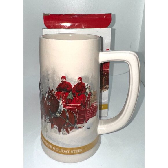 2012 Budweiser Holiday Stein - Picture 4 of 10